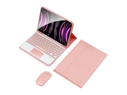 Capa Com Teclado Em Pu Compatível Com Ipad 10.9 (2022), Mouse, Cor Verde