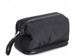 Saco De Higiene Pessoal Suspenso Impermeável - Necessaire Com Pega - Preto