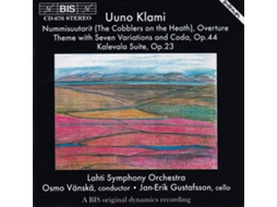 CD Uuno Klami, Jan-Erik Gustafsson , Lahti Symphony Orchestra, Osmo Vänskä - Nummern (1CDs)