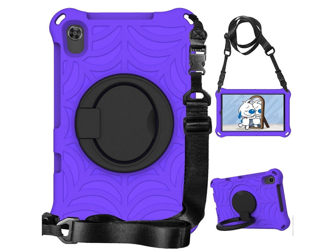 Capa Protetora De Silicone Para Tablet Huawei Matepad T8 Spider King, Roxa. Tuotuo