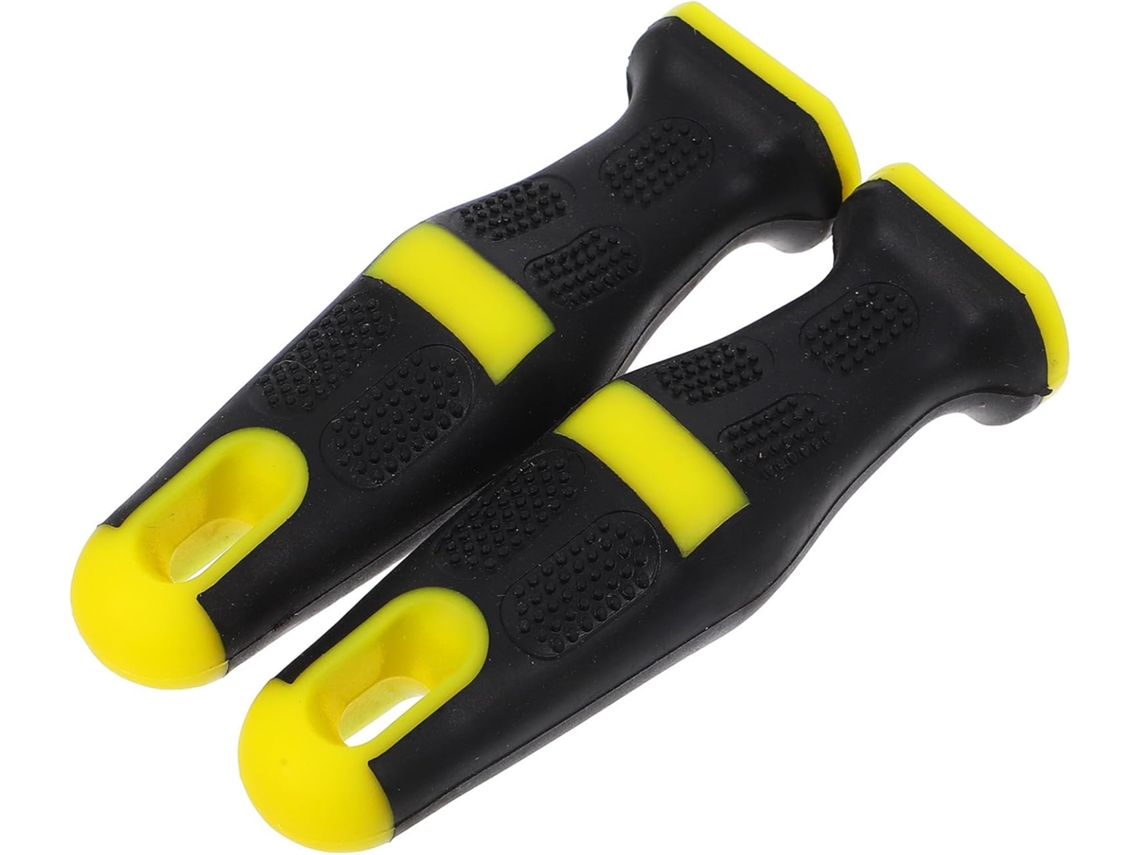 Lioobo Conjunto De 2-cabos Multiuso Para Limas Com Revestimento Antiderrapante Em Tpr E Pp Ferramentas Arquivamento