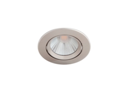 Foco Downlight Led Regulável de 5.5W Philips Sparkle Corte Ø 70 Mm Níquel Branco Quente 2700K LEDKIA