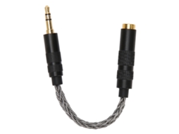 Cable Adaptador Balanceado 4,4 mm Hembra a 3,5 mm Estéreo Macho, Oro | S/MARCA