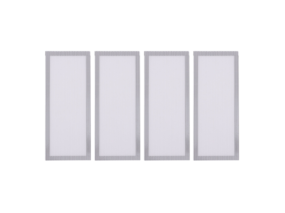 Tampa de Malha Magnética Ventilação Piso Branca 4pcs