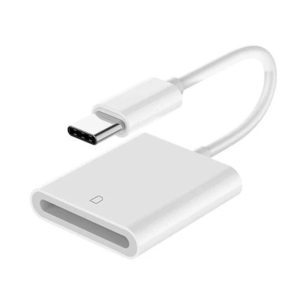 Cabo Adaptador Otg Usb 3.1 Usb c para Leitor de Cartão Sd para Dispositivo Móvel AQUAFORGE