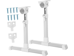 Shineofi 1-conjunto De Pés Mesa Dobráveis Para Móveis Diy, Pés De Altura Ajustáveis Para Cama E Mesa, Resistentes