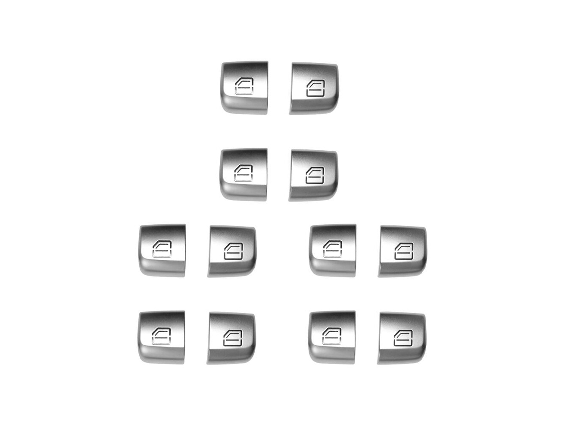 12x Botões de Comando para Vidros Elétricos para Mercedes benz Classe C W205 e Glc W253 (dianteiros/traseiros)