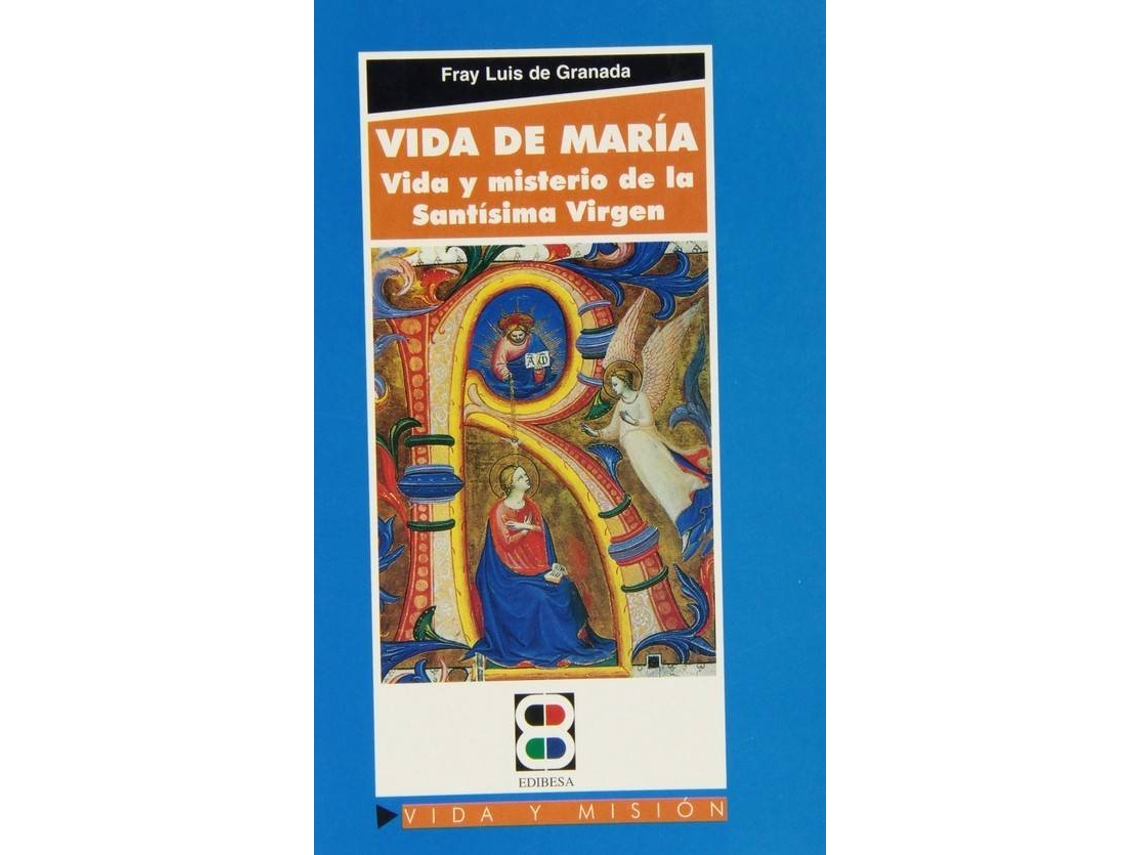 Livro Vida De María de Fray Luis de Granada (Espanhol)
