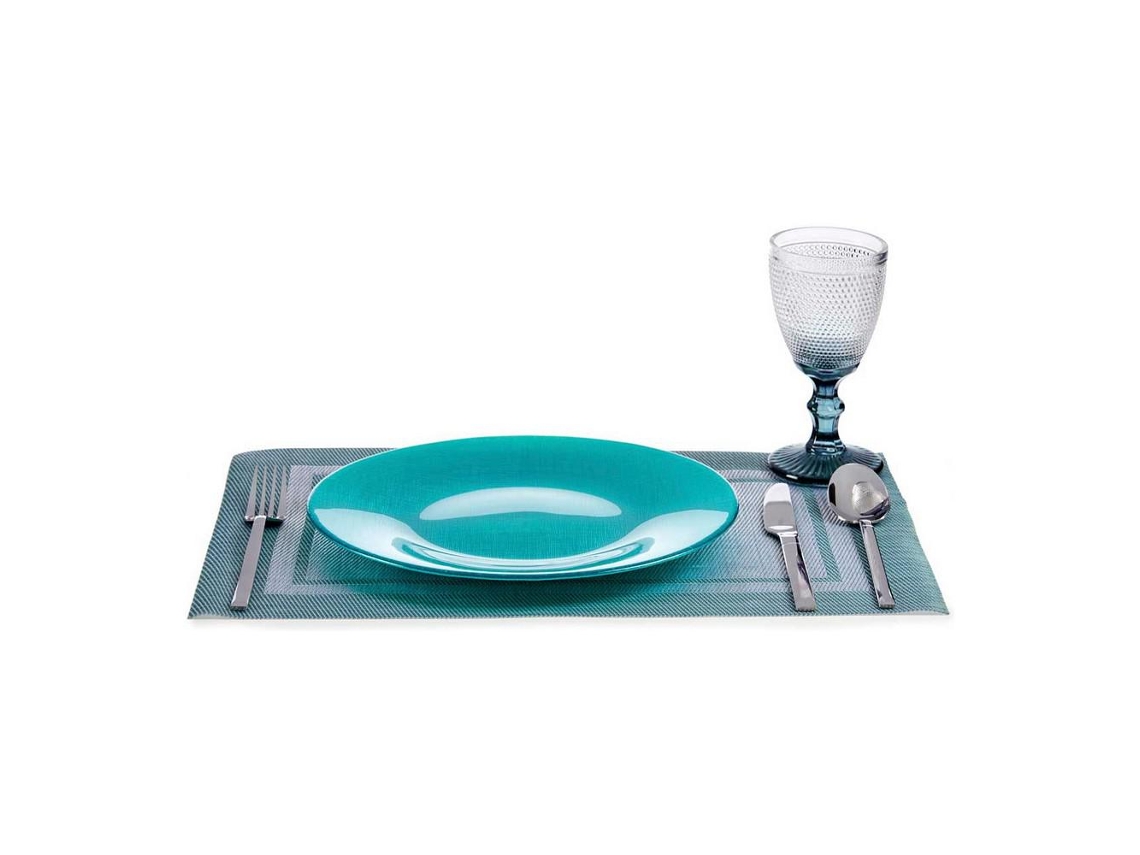 Plat Bord Cristal 27 X 2 X 27 Cm Verde
