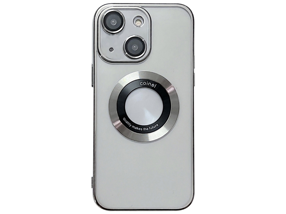 Capa De Tpu Para Iphone 15 - Revestimento Eletroplástico - Magsafe