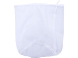 Saco de Filtro Reutilizável em Nylon, Feito Tecido Malha Fina, Ideal para Frutas e Chá. CHABERLU