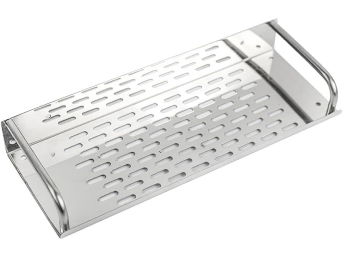 Prateleira De Parede Para Banheiro Com Uma Única Camada, Em Aço Inoxidável, Com Grande Capacidade E Espaço
