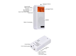 Rádio Rádio Portátil Mini Enviado Sem Bateria Hrd 105 Configuração Padrão em Inglês EOOCOO (memória para 100 Estações, Recepção de Banda Dupla)