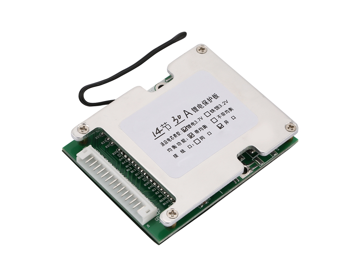Placa Bms De Proteção Para Bateria De Lítio 14s 30a