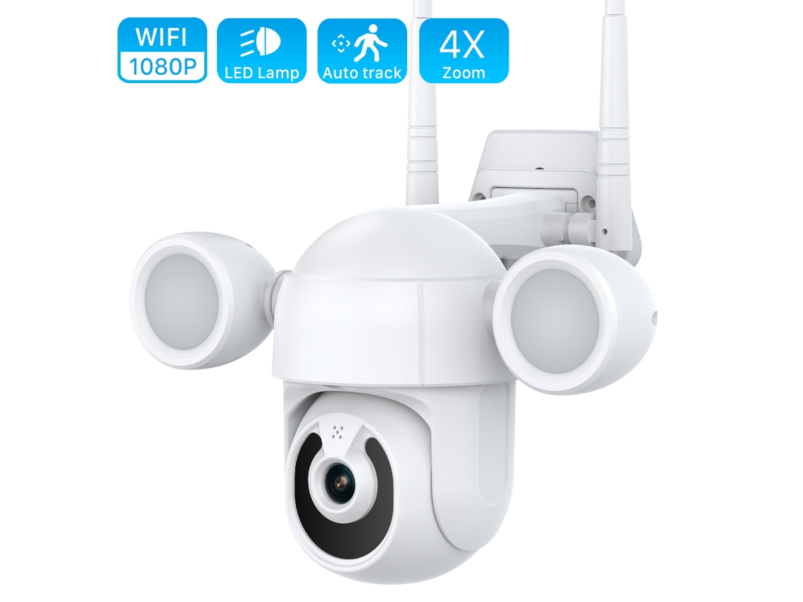 Câmara Outdoor 1080P Wi-Fi Ptz