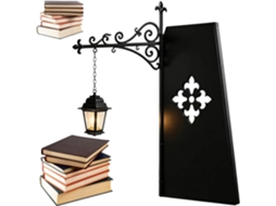 Luminária Decorativa De Estante Estilo Lanterna Para Biblioteca –