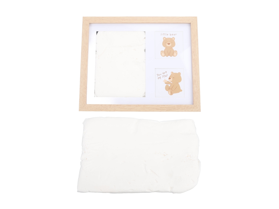 Quadro De Lembranças Diy Com Impressões De Mão E Pé Para Berçário