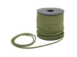 Corda de Resgate AQUAFORGE em Paracord, 50 M, 4 Mm, Verde e Preta