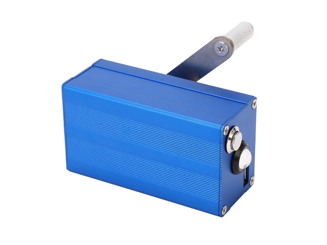 Laxiscreed Gerador Manual Com Luz Cob E Carregamento Usb Para Emergências