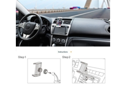 Suporte de carro com rotação de 360 graus EOOCOO