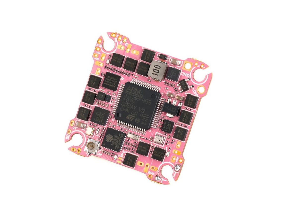 Controlador de Voo Axisflying Argus F405 Elrs Aio Stm32f405, 20a, Esc 3 4s, Elrs 2.4g Integrado, para Drones de Corrida Fpv Rc Diy. MDUG