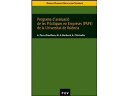 Livro Programa davaluació de les Pràctiques en Empreses de la Universitat de València de Barberá e M A