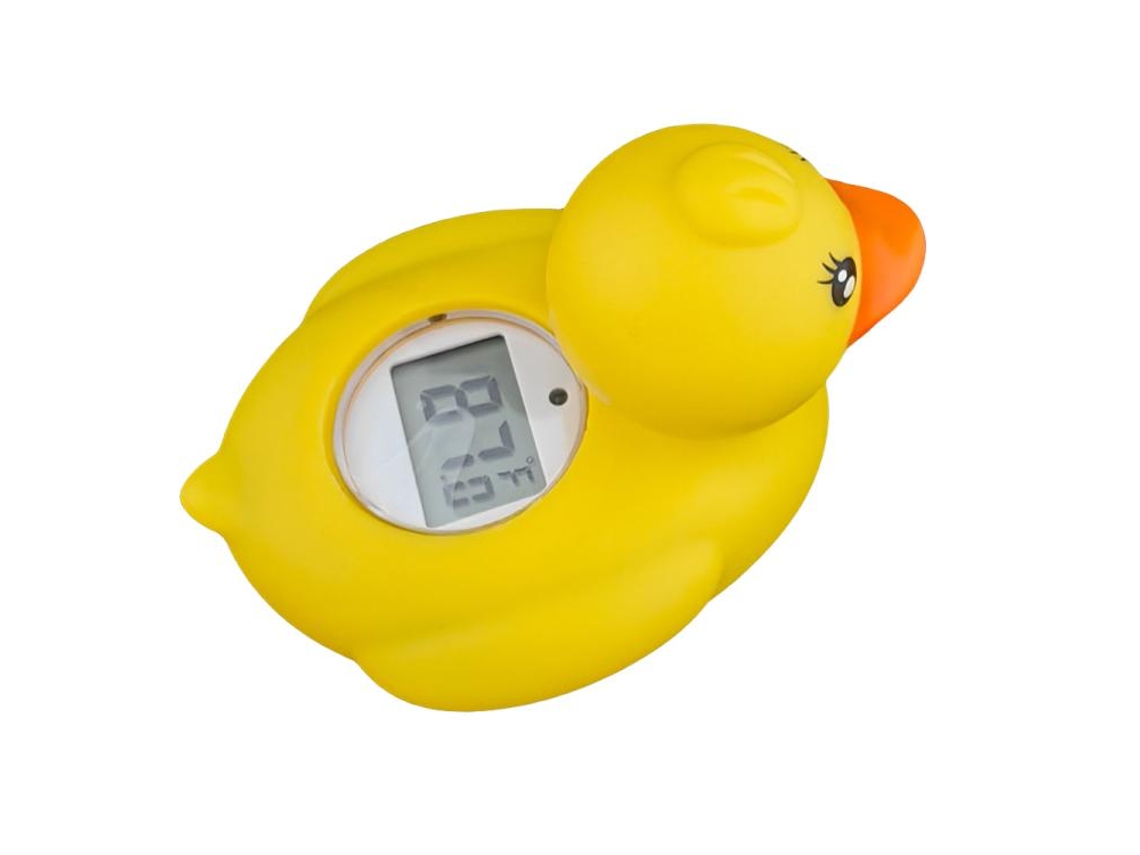 Display Digital Led Little Yellow Duck Termômetro Eletrônico Termômetro de Água para Banheira de Bebê Amarelo XIAOMOYU