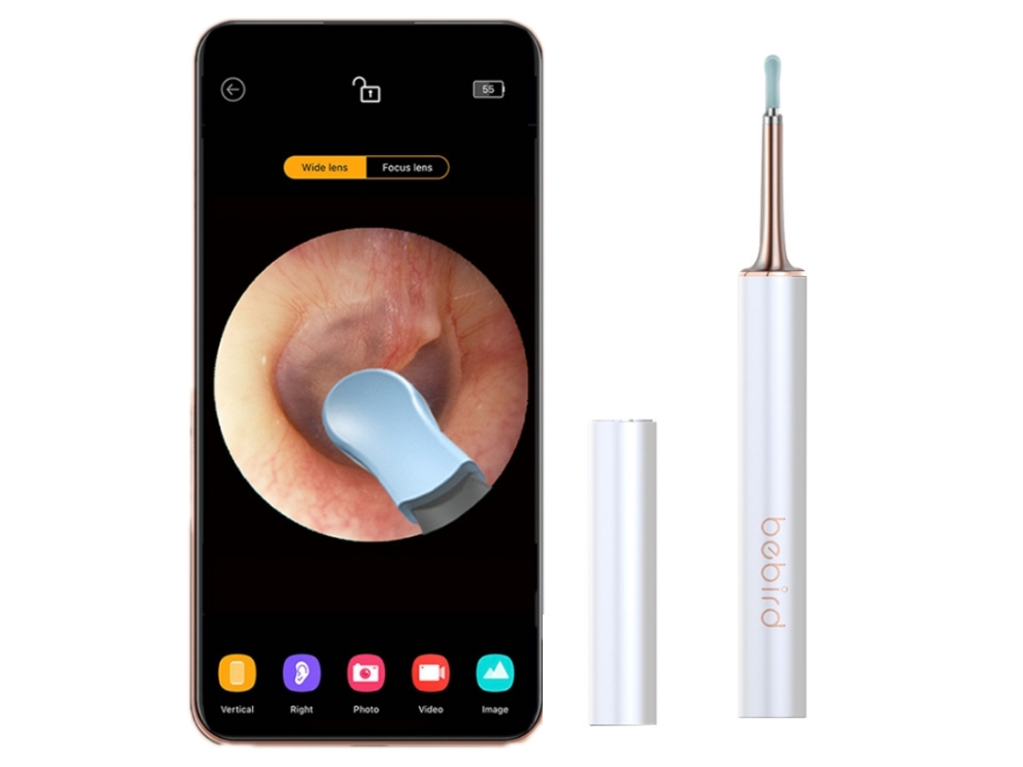 (branco Aurora) Conjunto De Palitos De Ouvido Iluminados Smart Visual