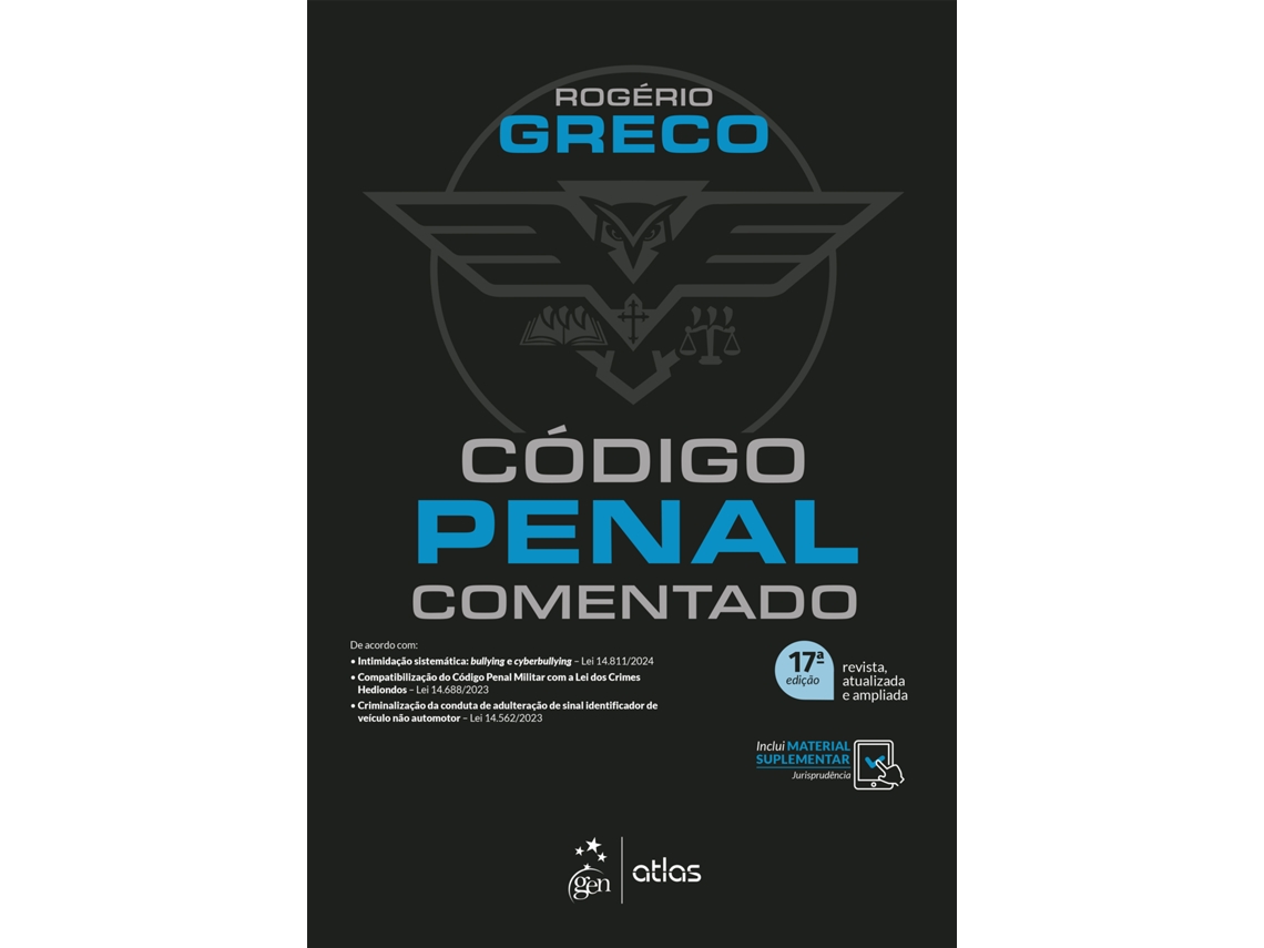 Livro Código Penal Comentado de Rogério Greco (Português)