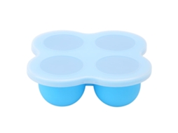 Prato de Vapor de Ovos de Silicone LAXISCREED Azul