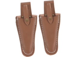 Bolsa para guardar ferramentas de jardinagem em couro bovino, ideal para armazenar seus tesouros de poda, design Requintado.