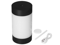 Umidificador De Carro Laxiscreed Com Aromaterapia, Luz Led, 300ml E Conexão Usb, Preto