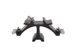 Astronomical Telescope Fixed Slots Rack Black 3 Slots Full Metal Dovetail Mounting Bracket Base Triple Finder Scope Mount Bracket LAXISCREED