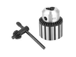 Mandril De Broca De Alta Resistencia B16 Com Chave Para Torneiras E Brocas De Bancada 0,5-13mm