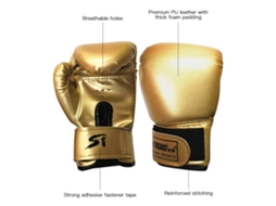 Luva De Boxe Para Crianças 3-10 Anos Muay Thai Treinamento Sacola Boxe Equipamento Esportivo Leve Pu Couro
