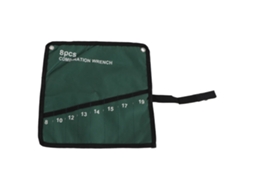 Bolsa de Armazenamento de Ferramentas Enrolável com 8 Bolsos Organizador Portátil Lona Premium S/MARCA