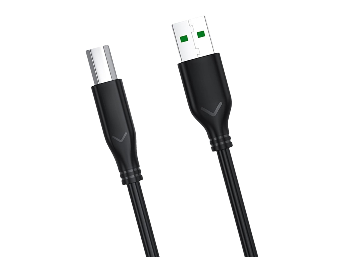Cabo Usb 2.0 A Para Tipo B Com Conexão Rápida Impressoras E