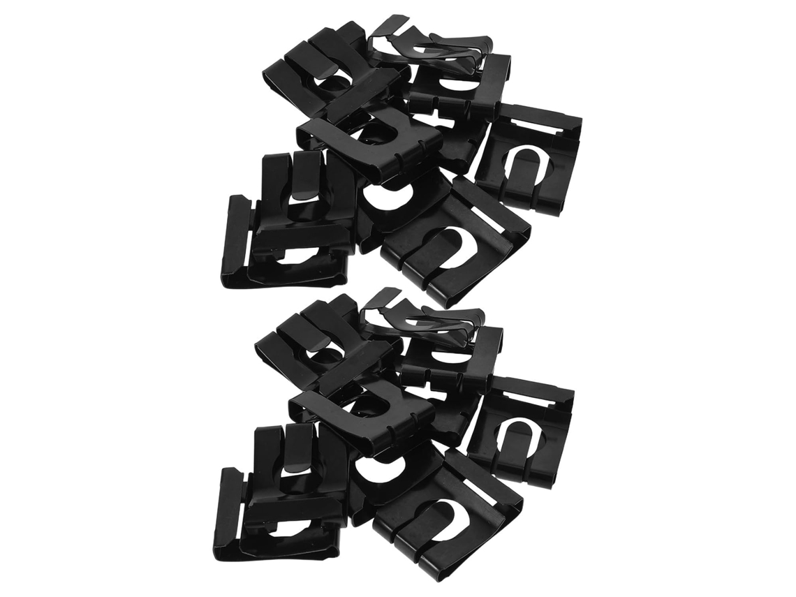 Conjunto De 30 Anéis De Retenção Externos Antiafrouxamento Para Molas A Gás De 16mm