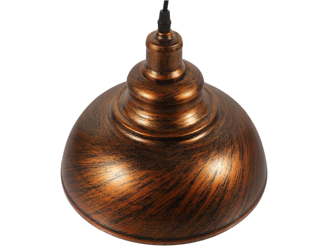 Luminária Pendente Em Gaiola Laranja, Substituta Decorativa Para Luminária De Teto, Cobertura Para Lâmpada.