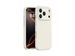 (branco, Iphone 16) Capa De Silicone Líquido Para Iphone, Cobertura Total Sem Folgas, Proteção De Botão Em Peça Única.