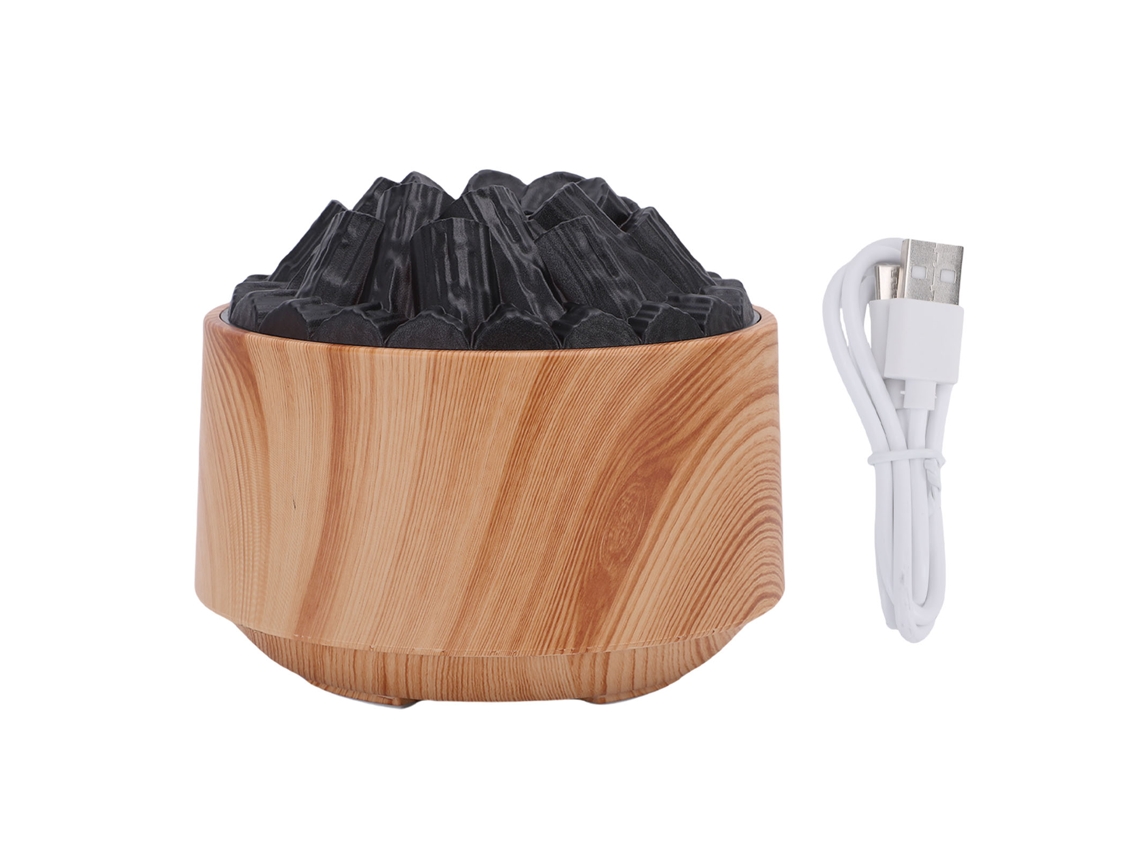 Laxiscreed Aromatizador Com Umidificador Usb, Luz E Óleo Essencial Para Ambientes
