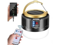 Lanterna Solar De Emergência Led Para Acampamento Com Controle Remoto, Luz Suspensa Para Barraca Para Uso Interno E Externo. Olysi Shop