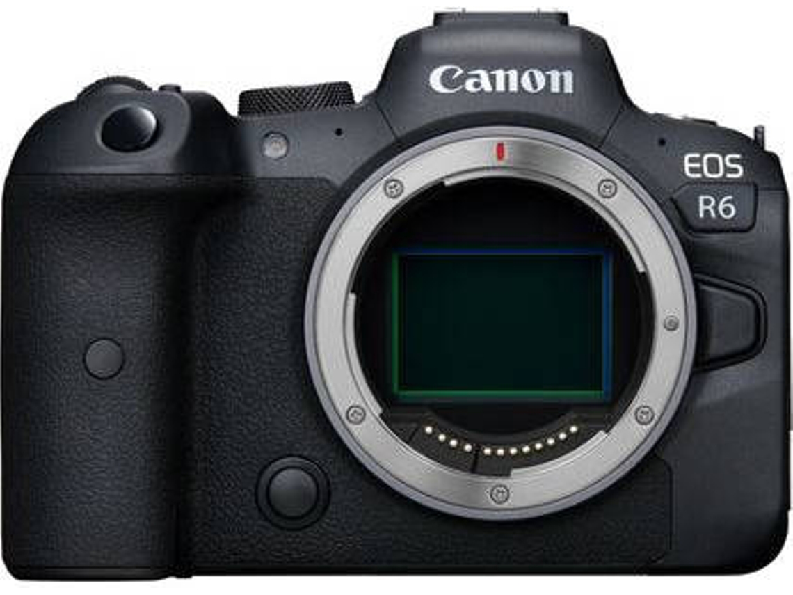 Máquina Fotográfica CANON EOS R6 Preto  (Full-Frame)