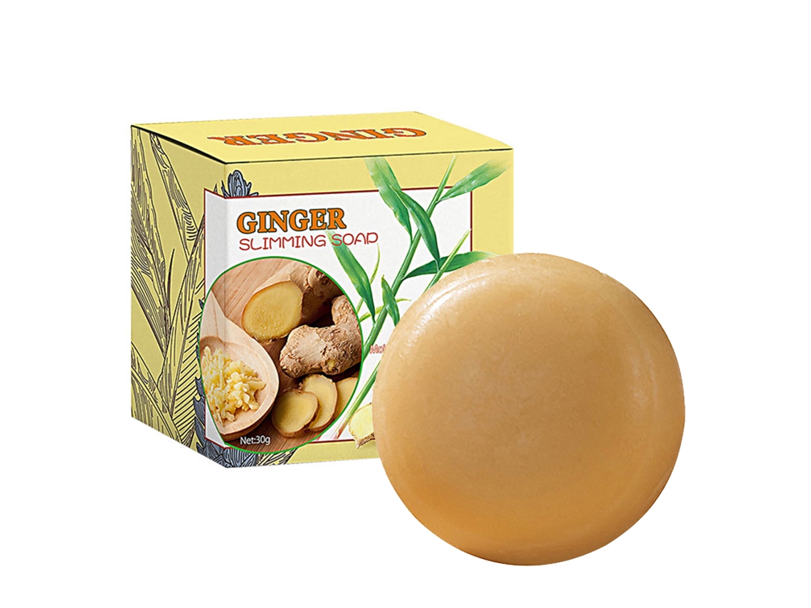 Sabonete Orgânico De Gengibre Para Detox Linfático, Adequado Para Todos Os Tipos De Pele Vante