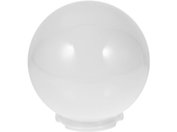 Globo de Acrílico Branco para Proteção Ocular em Luminárias Externas e Decoração de Luz Elegante. SFUSHOS