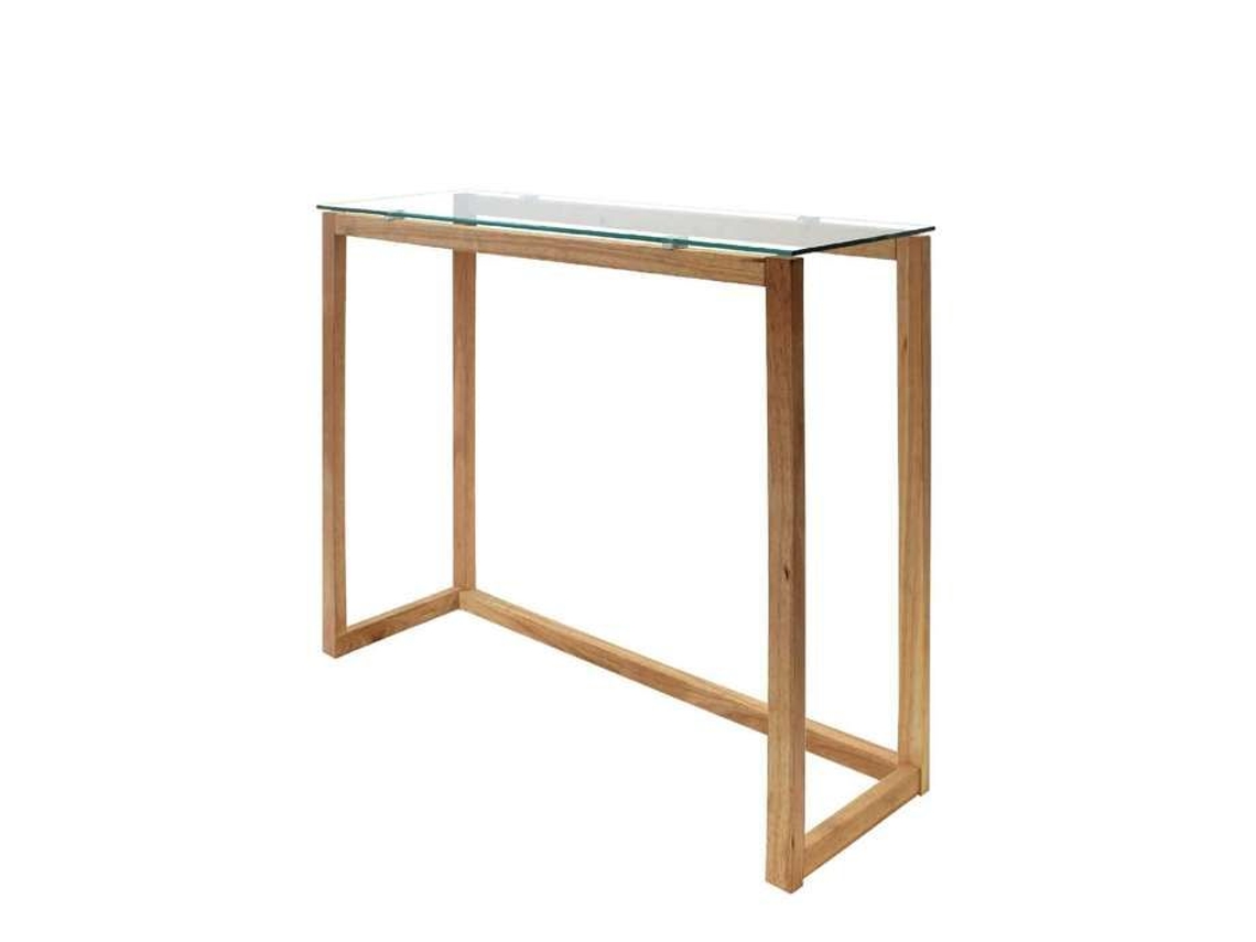 Console de Vidro e Madeira CMP