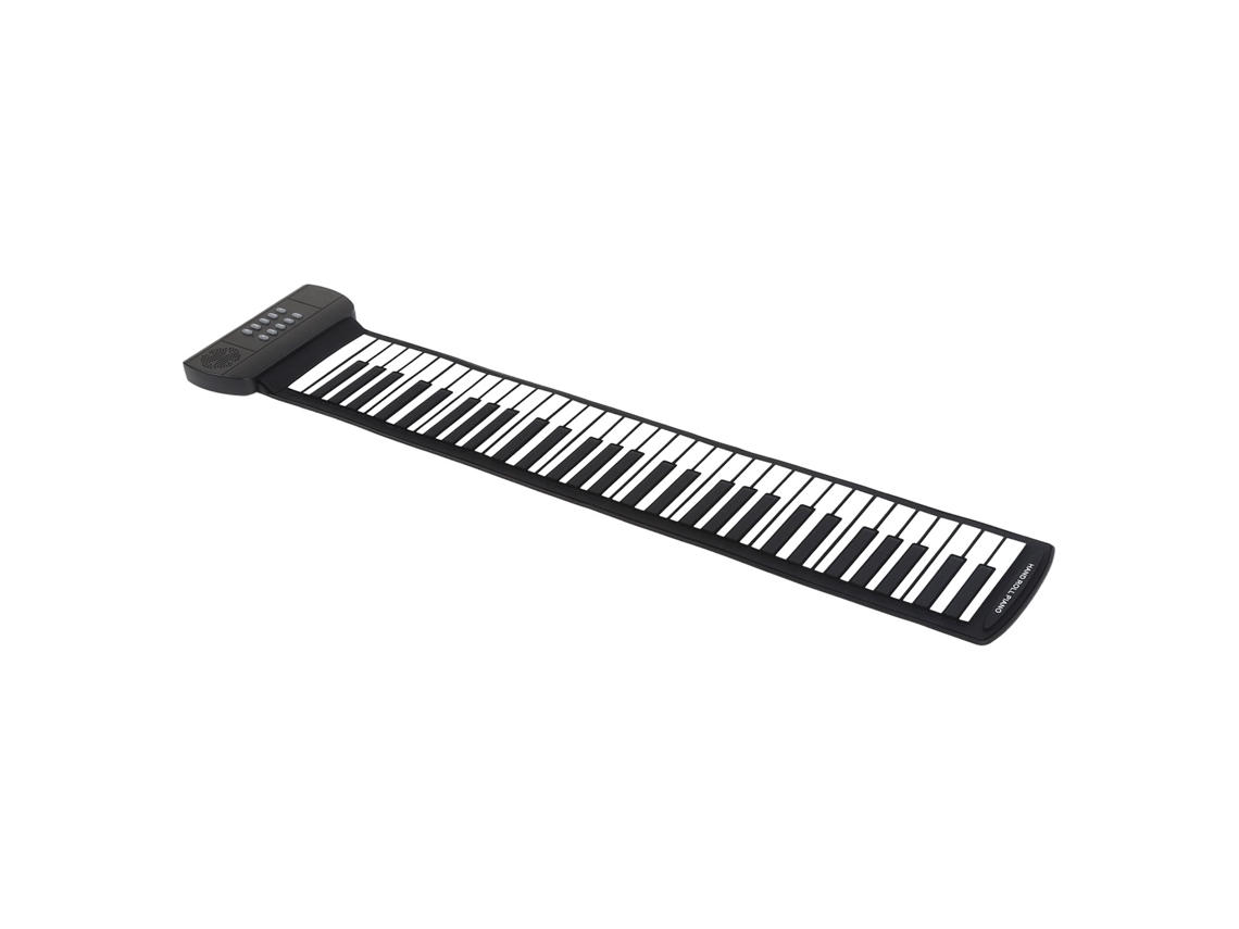 Piano portátil enrolável LAXISCREED, 61 teclas, 16 timbres
