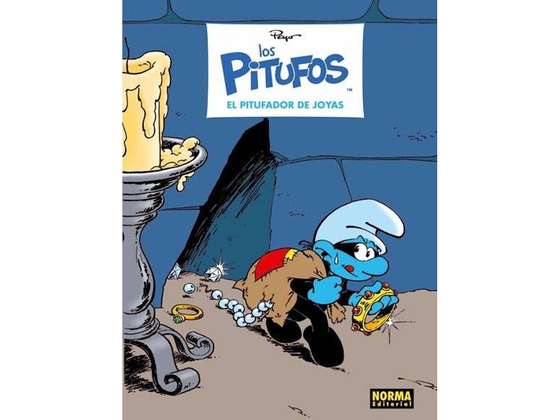 Livro Pitufos, 18 Pitufador Joyas de Peyo (Espanhol)
