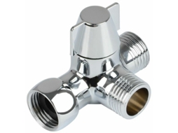Válvula Desviadora De 3 Vias Para Chuveiro, Adaptador Para Chuveiro De Mão E Braço De Chuveiro M