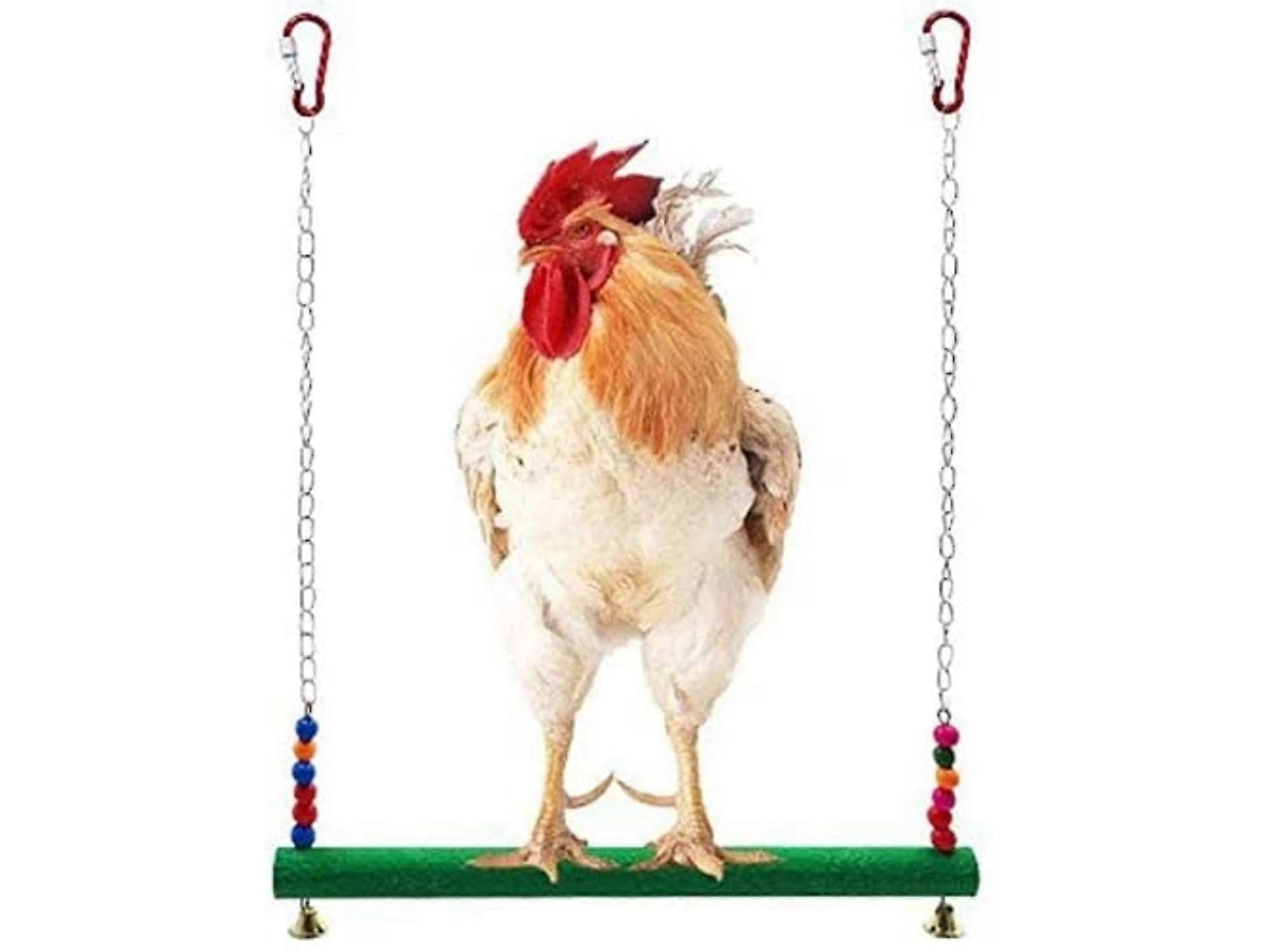 Balanço Para Galinhas - Brinquedo Para Aves E Pássaros